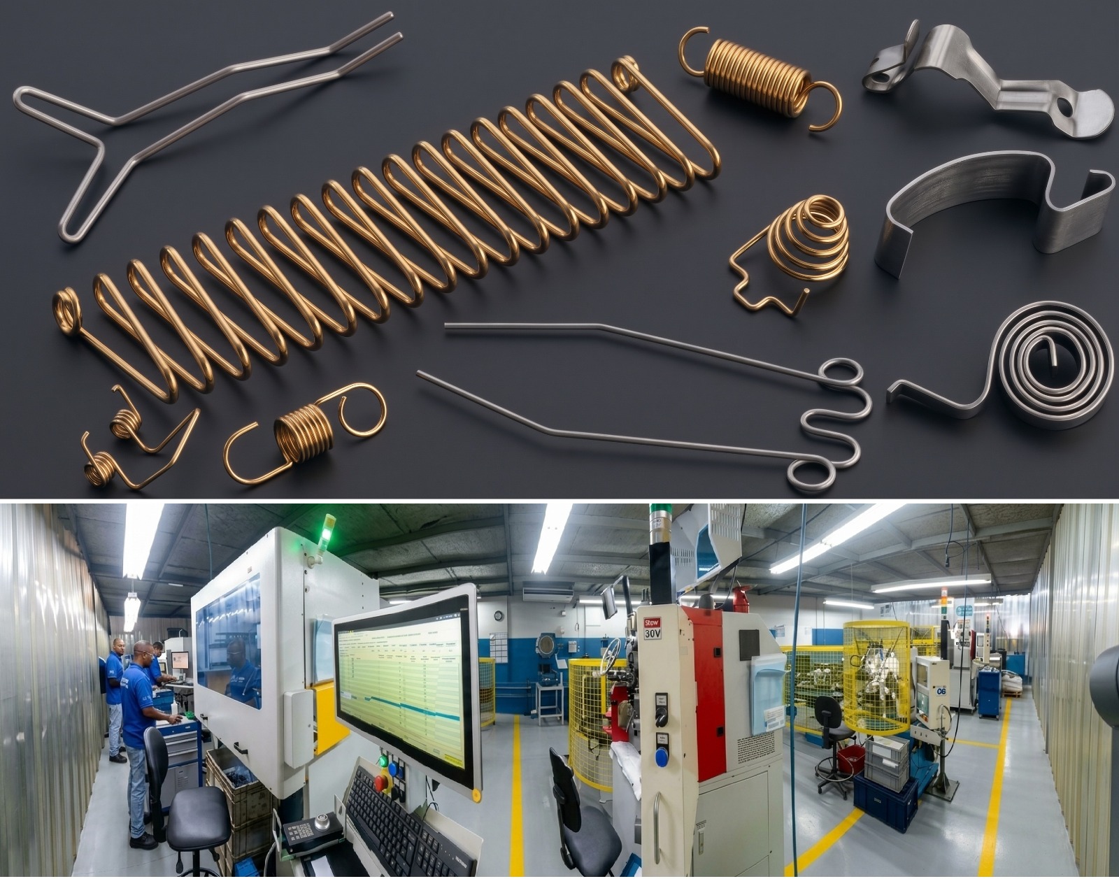 Comparação entre preço unitário e custo real de componentes industriais